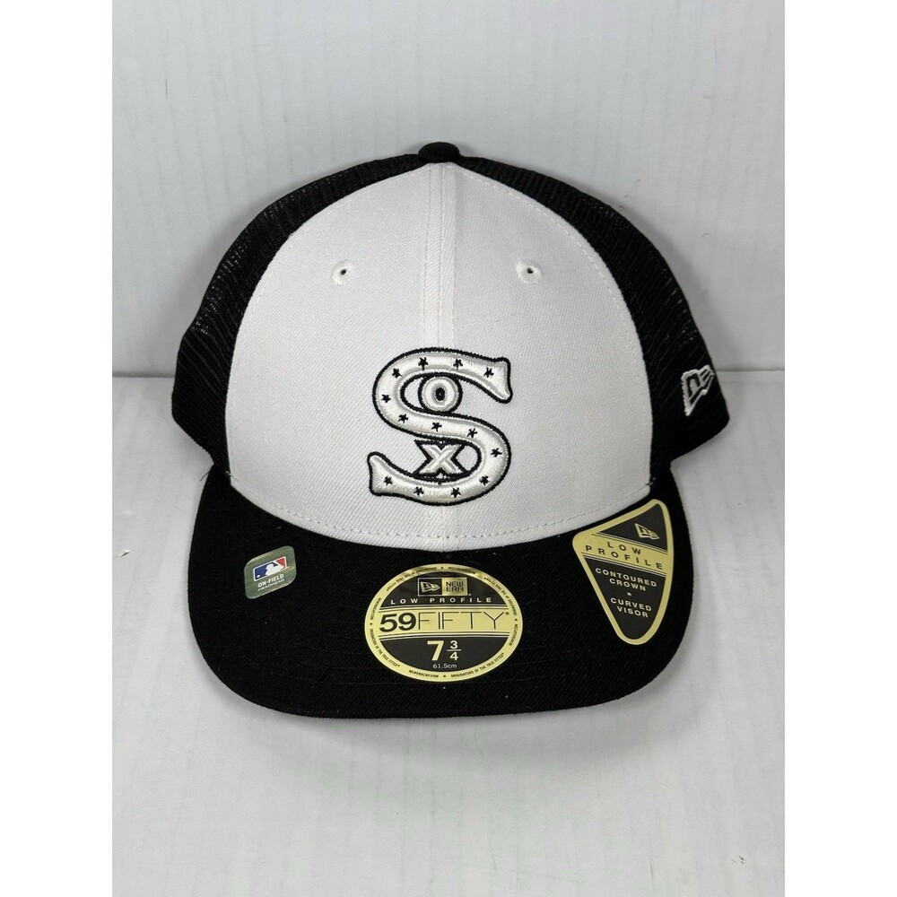 Size 7 3/4 New Era 59FIFTY Chicago White Sox On-Field Batting Practice Hat Cap